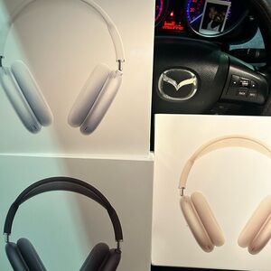 Apple On‑Ear Headphones — White, Black, Cream